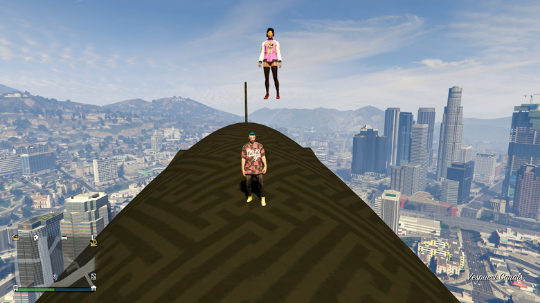 Grand Theft Hamlet blimp scene 