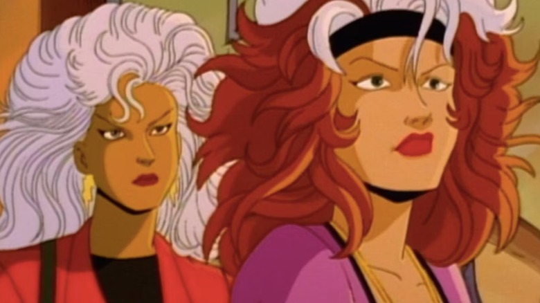 X-Men (1992) - Storm and Rogue in their street clothes at the mall