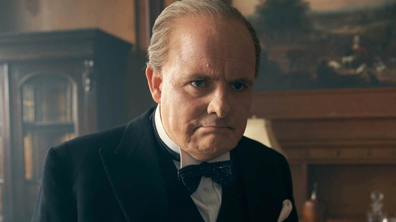 Neil Maskel in the role of Winston Churchill in Beck Price, Season 5