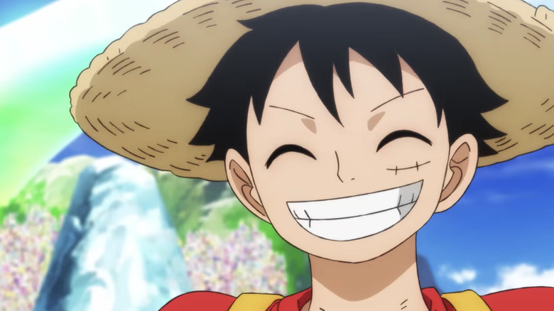 Luffy in One Piece Film Red