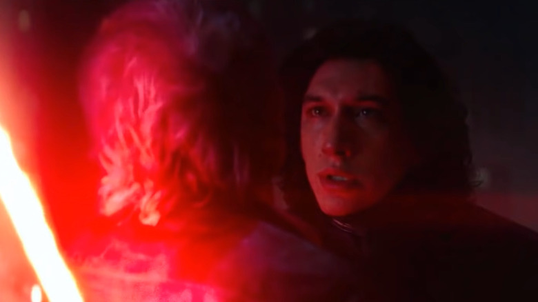 The Force Awakens, Han and Kylo