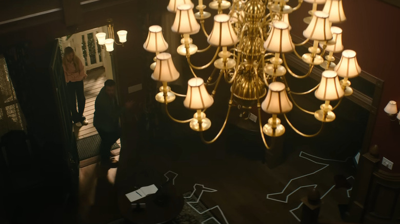 Guests entering Stu's old house in Scream 7