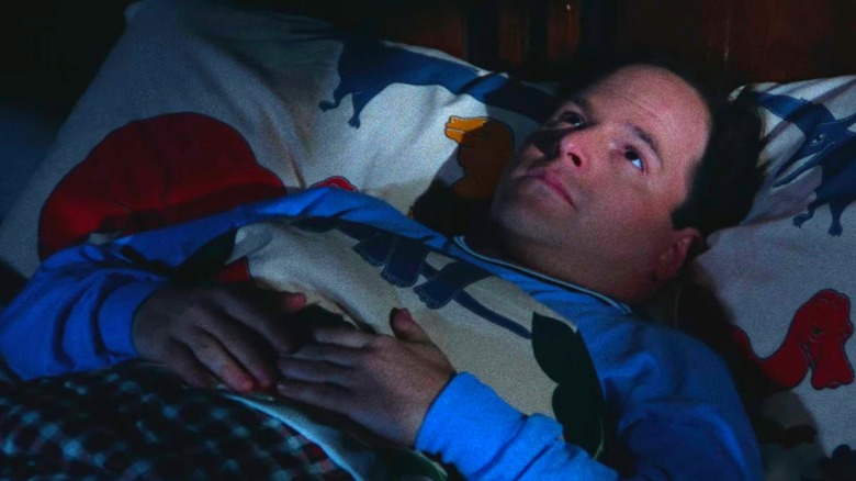 George Costanza laying in bed in Seinfeld