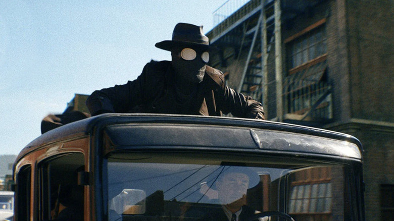 The Spider hitches a ride in Spider-Noir