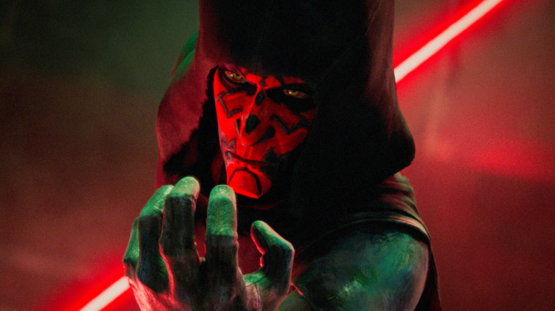 Maul uses a lightsaber and the Force in Lucasfilm's STAR WARS: MAUL - SHADOW LORD