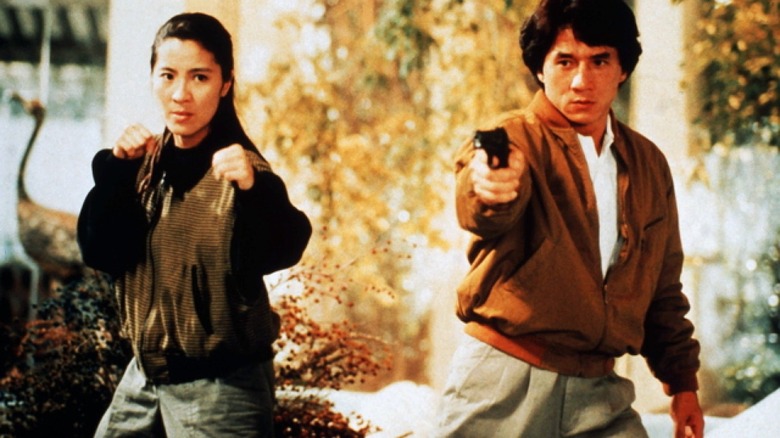 Michelle Yeoh and Jackie Chan in "Supercop"