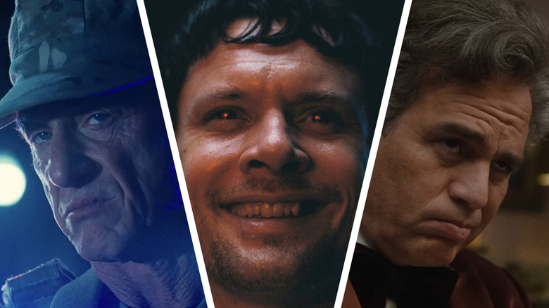Colonel Lockjaw in One Battle After Another, Remmick in Sinners, and Kenneth Marshall in Mickey 17