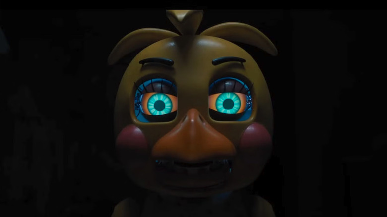 Chica the animatronic in Five Nights at Freddy's 2
