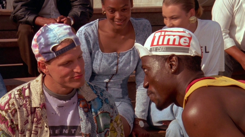 Woody Harrelson and Wesley Snipes in White Men Can't Jump