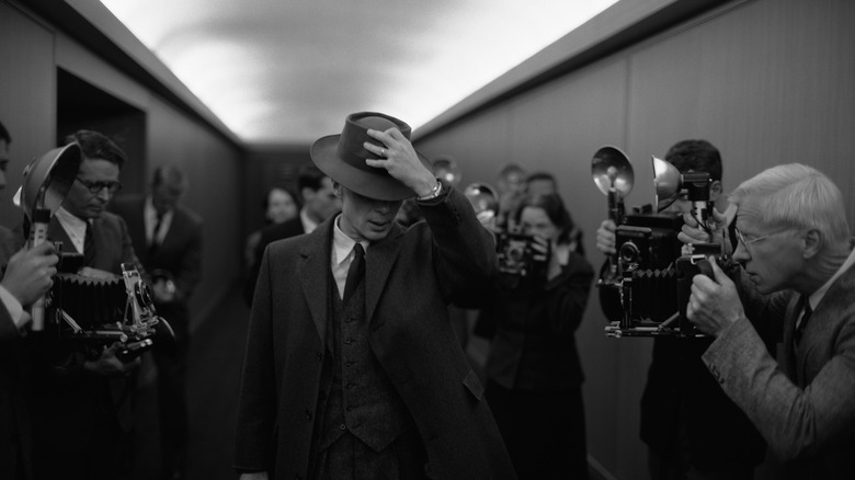 Cillian Murphy as J. Robert Oppenheimer in Oppenheimer