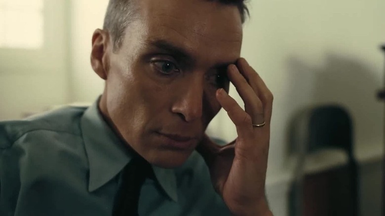 Cillian Murphy as J. Robert Oppenheimer in Oppenheimer