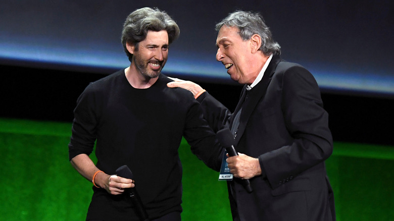 Jason Reitman and Ivan Reitman