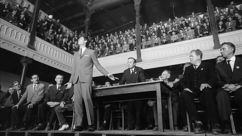 Anthony Perkins in court