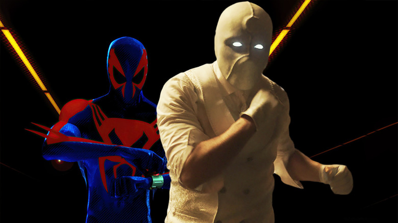 Oscar Isaac as Spider-Man 2099 and Moon Knight