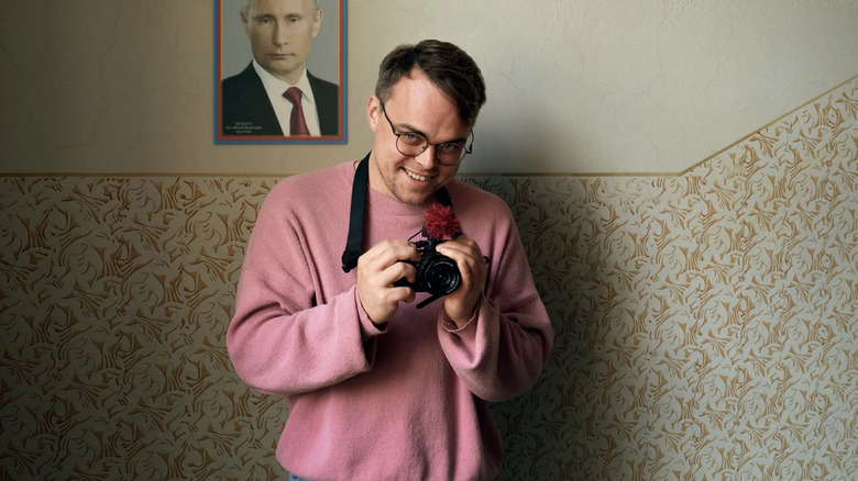 A shot from Mr. Nobody Against Putin