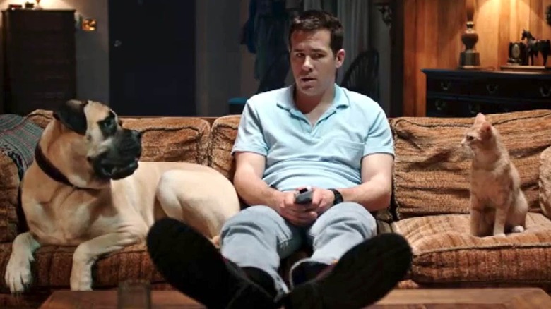 Ryan Reynolds talks to his pets, himself