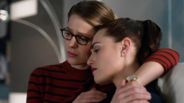 Kara Danvers and Lena Luthor in Supergirl