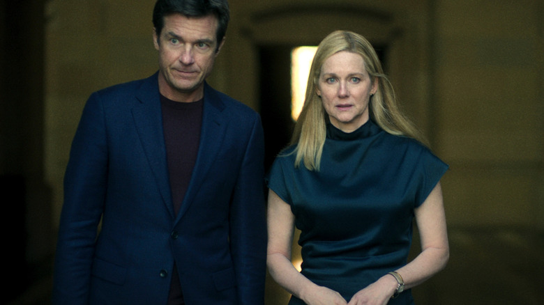 Laura Linney and Jason Bateman