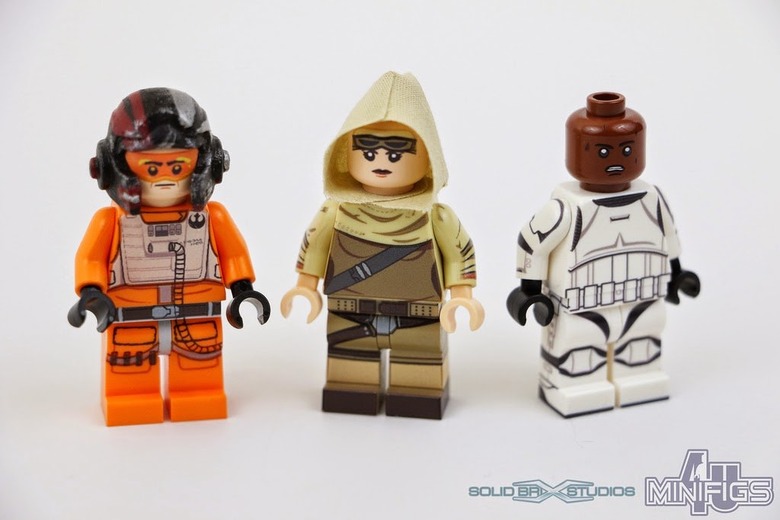  The Force Awakens custom Lego minifigs