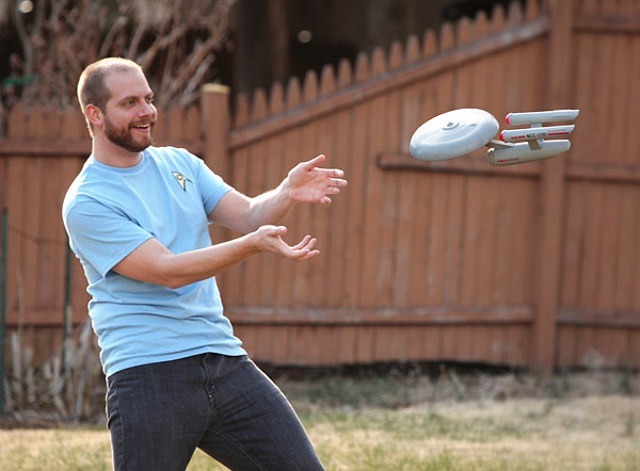 USS Enterprise Frisbee