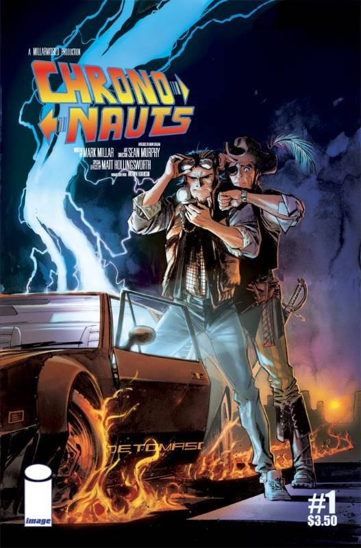 Chrononauts 'Back To The Future' Reprint Cover