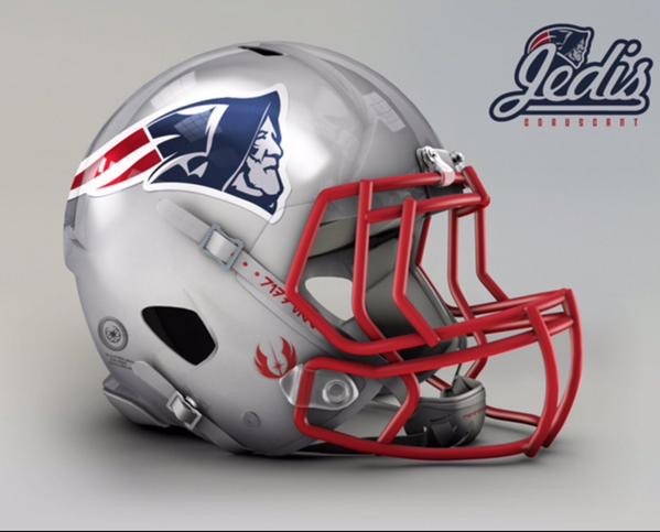 New England Patriots celebrate May The Fourth