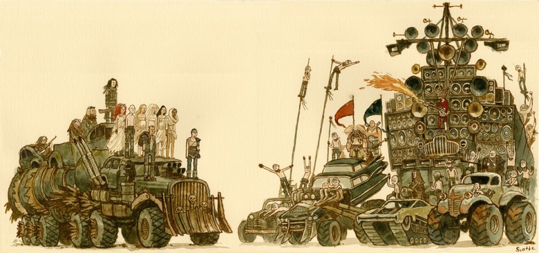 Scott C's amazing Great Showdown tribute to Mad Max: Fury Road 