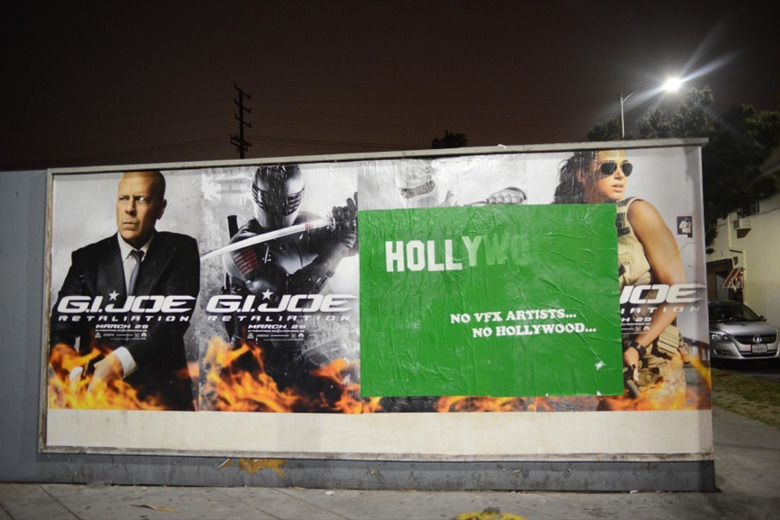 Without VFX Artists, There is No Hollywood street art