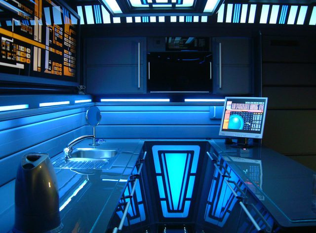 Apartment Designed After 'Star Trek' Control Console