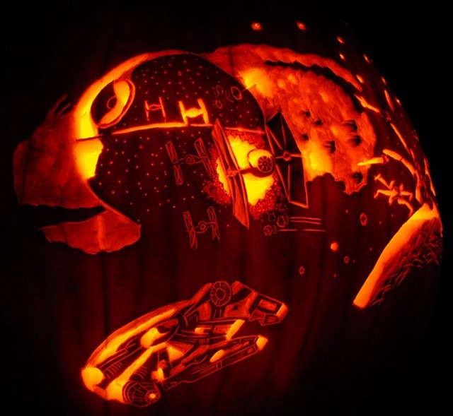 Star Wars Pumpkin Carving