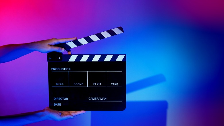 film clapperboard