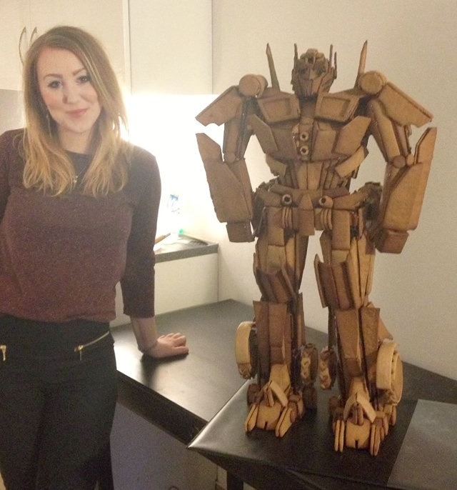 Gingerbread Optimus Prime