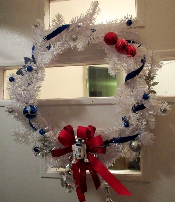 R2-D2 Christmas Wreath