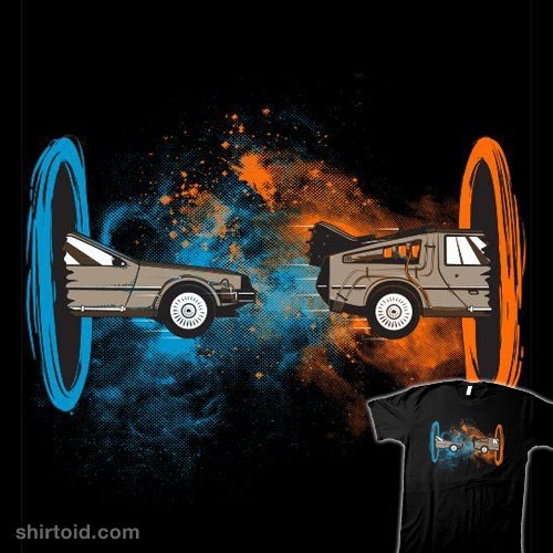 Back to the Portal t-shirt