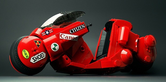 Awesome Lego Kaneda's bike from Akira\