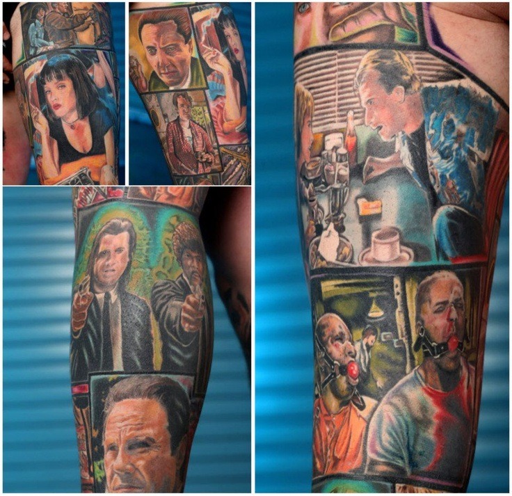 Pulp Fiction tattoo