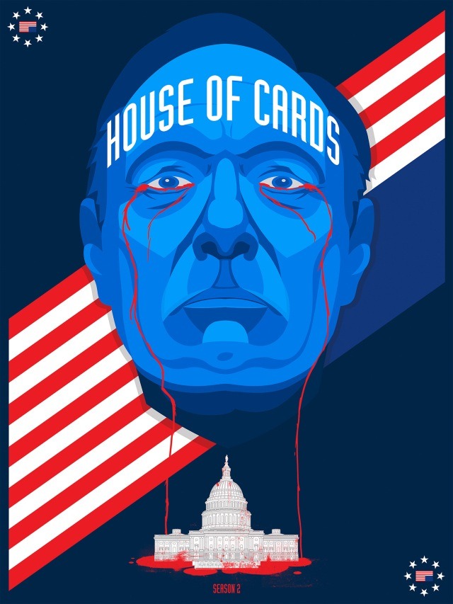 Ben Whitesell's House of Cards poster