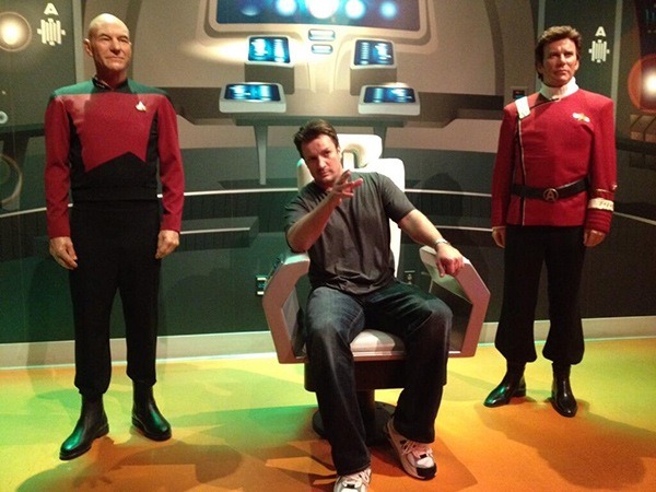 Nathan Fillion Takes Control Of The USS Enterprise