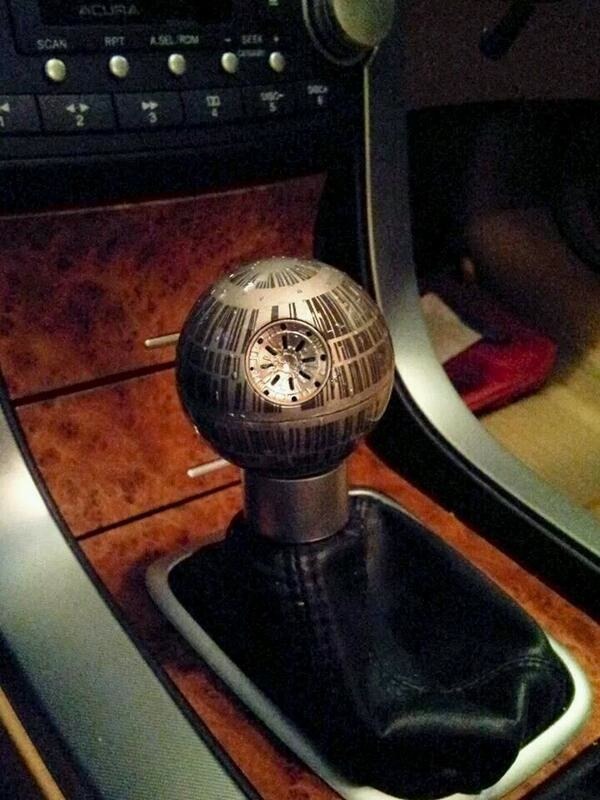 That's no moon, it's a gear shift