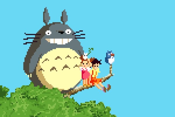 Miyazaki's Characters Look As Charming As Ever In This Pixel Art