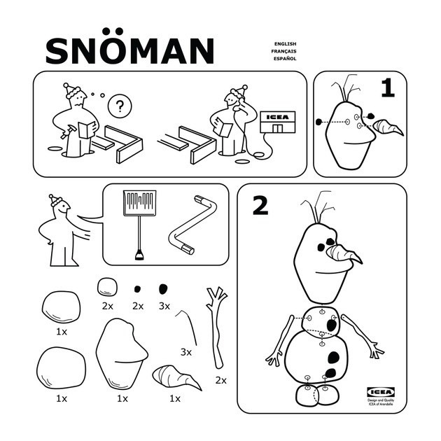 Build A Snowman t-shirt