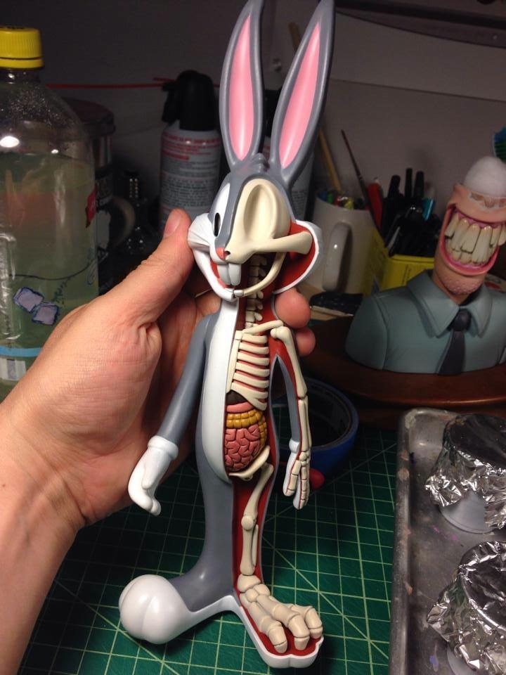 Anatomical Bugs Bunny