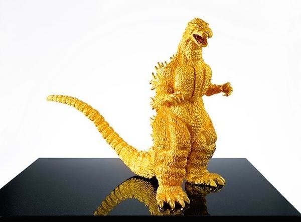 This Solid Gold Godzilla Replica Will Only Cost You $1.5 Million (Photo)
