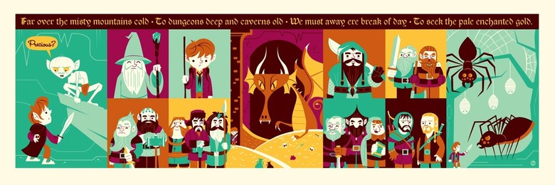  Dave Perillo's The Hobbit print