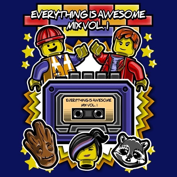 Everything is Awesome Mix Vol. 1 t-shirt
