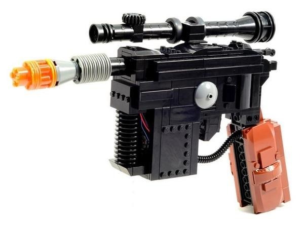 Full-Size Han Solo Blaster In LEGO