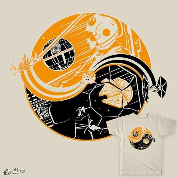 Yin-Yang "Star Wars" T-Shirt