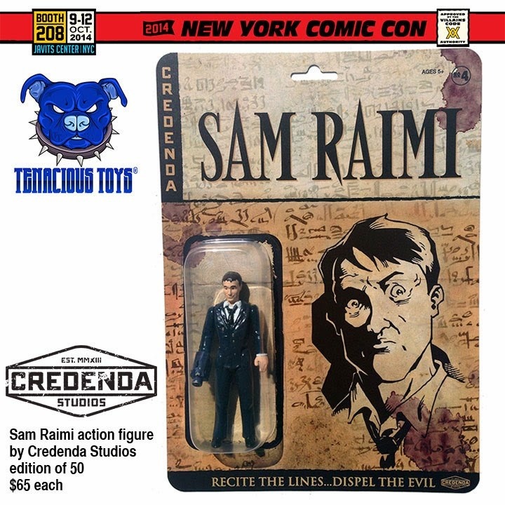 "Sam Raimi" Figure by Credenda Studios for #NYCC2014