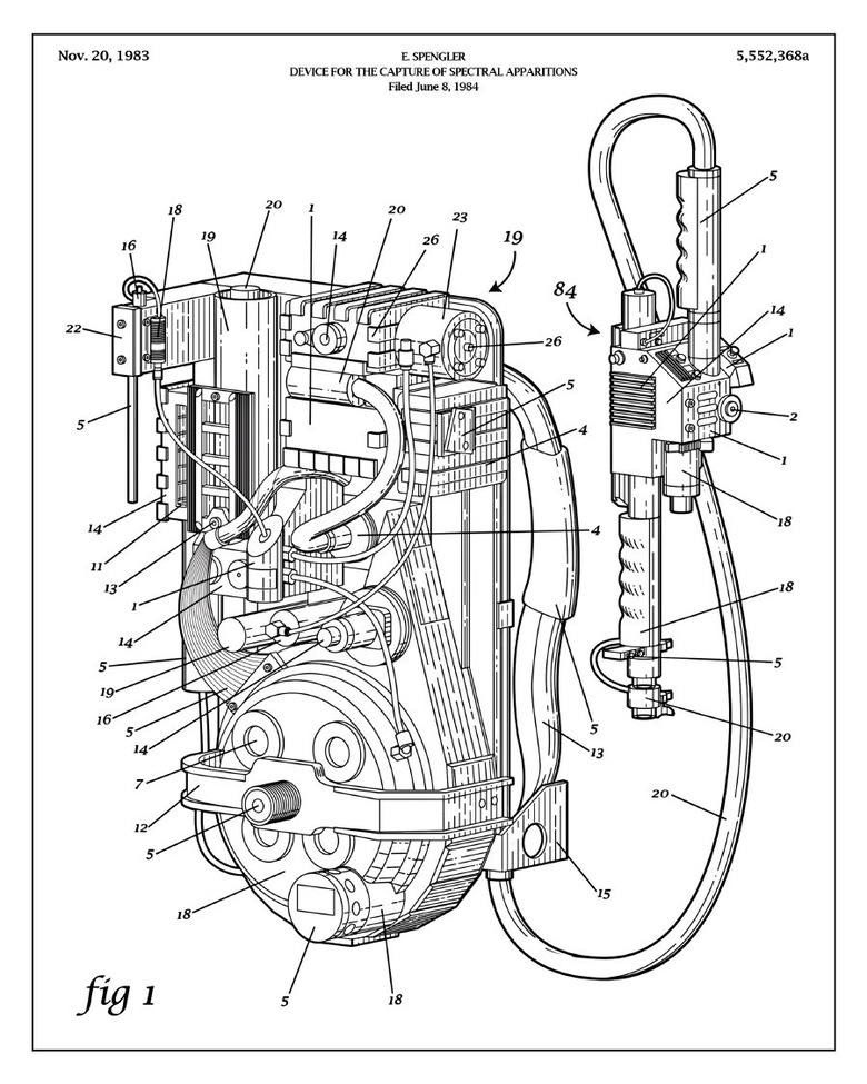 Timothy Anderson Releases His Ghostbusters Patent Letterpress Set