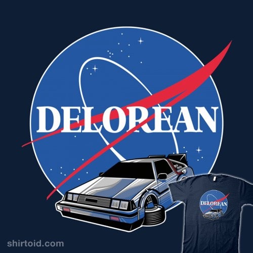 DELOREAN SPACE t-shirt